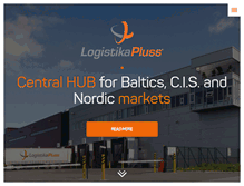 Tablet Screenshot of logistikapluss.ee